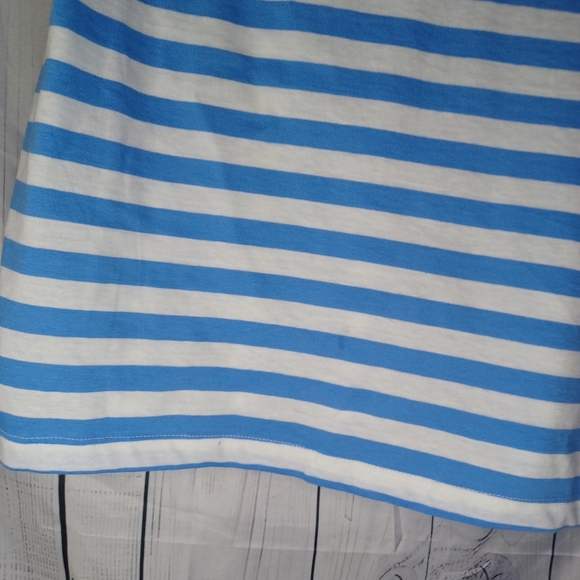 H&M Blue and White Striped Men's Shirt - Picture 6 of 13